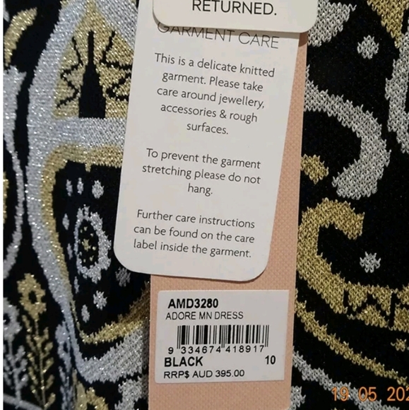 💛🖤 Alice McCall Adore Dress 🖤💛 - Picture 7 of 8